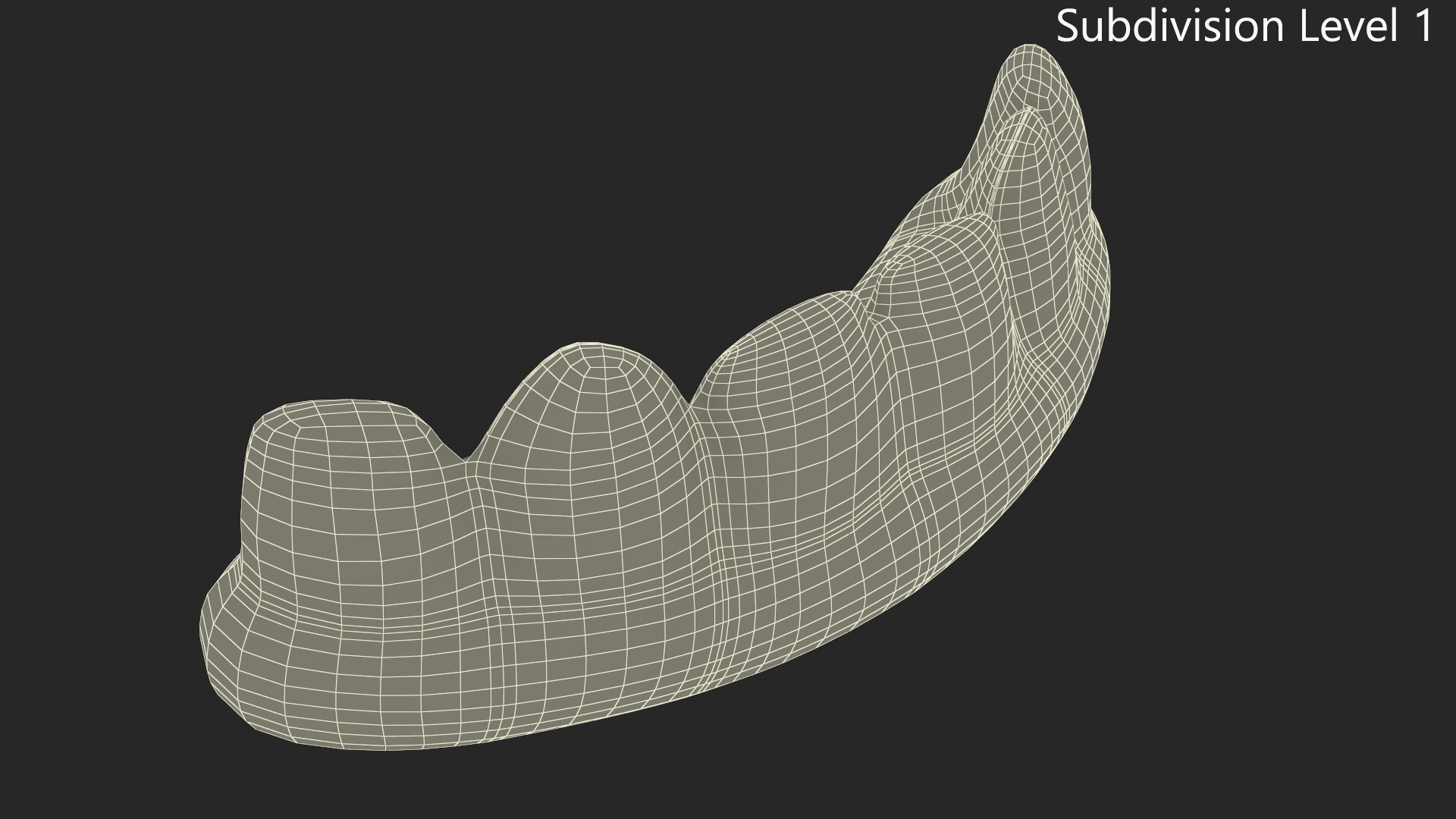 Gummy Teeth Candy 3D