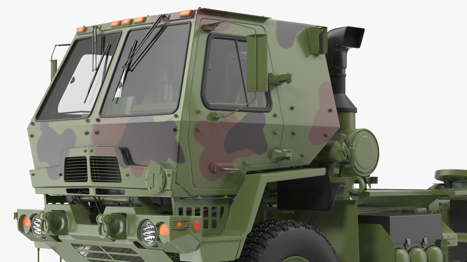 3D Oshkosh FMTV 5 Ton Tractor Camo