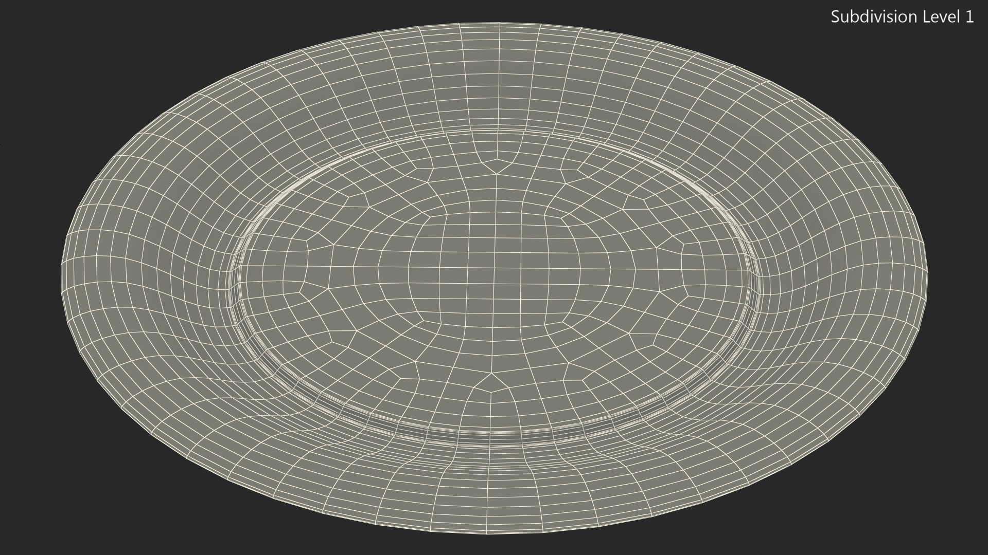 3D model Styrofoam Plate