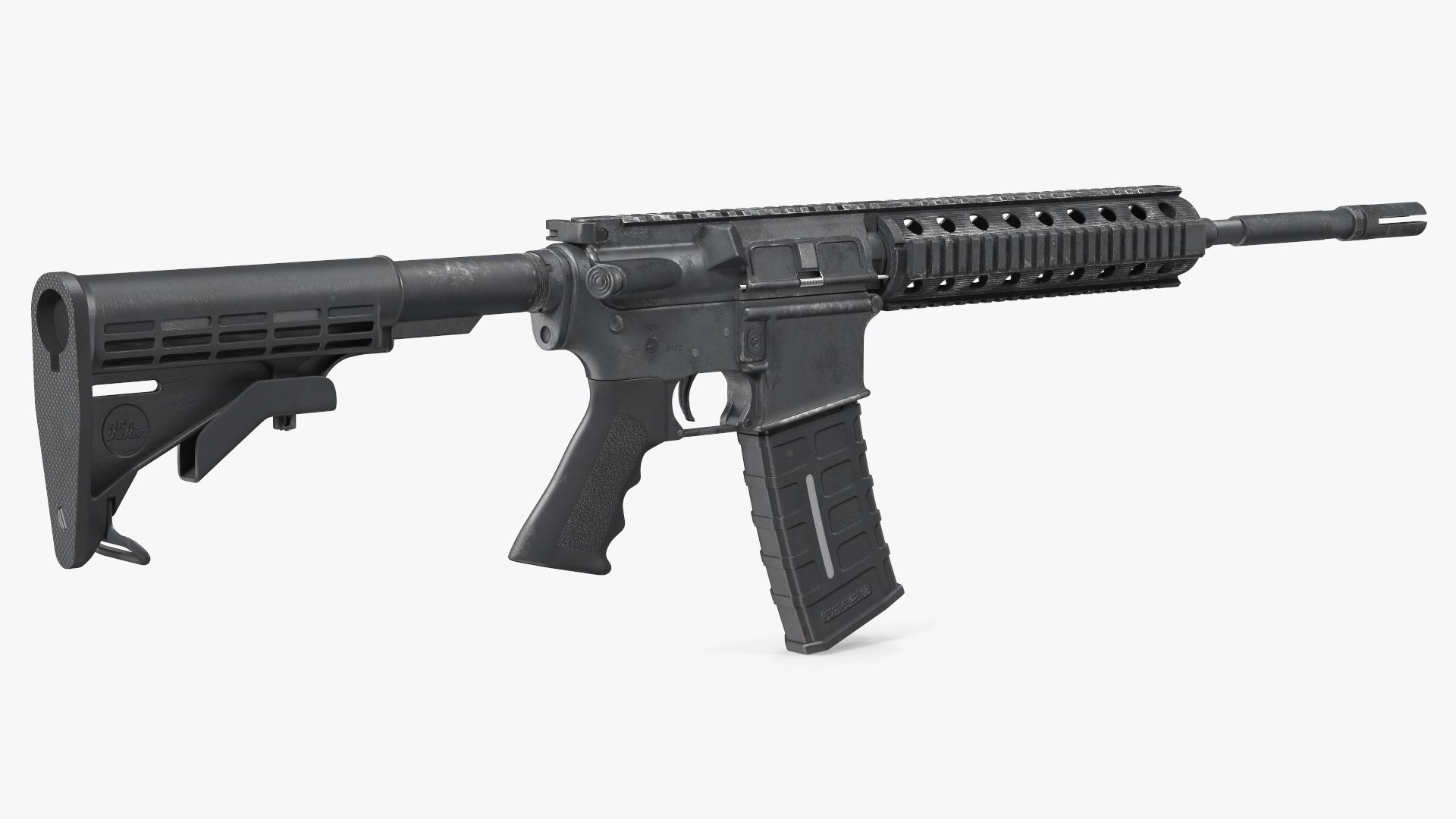 3D model AR-15 Tactical Rifle