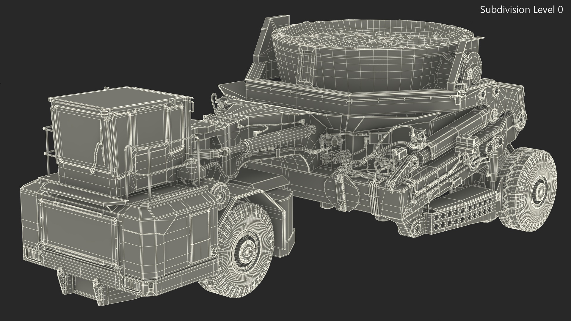 3D model Slag Pot Transporter Used