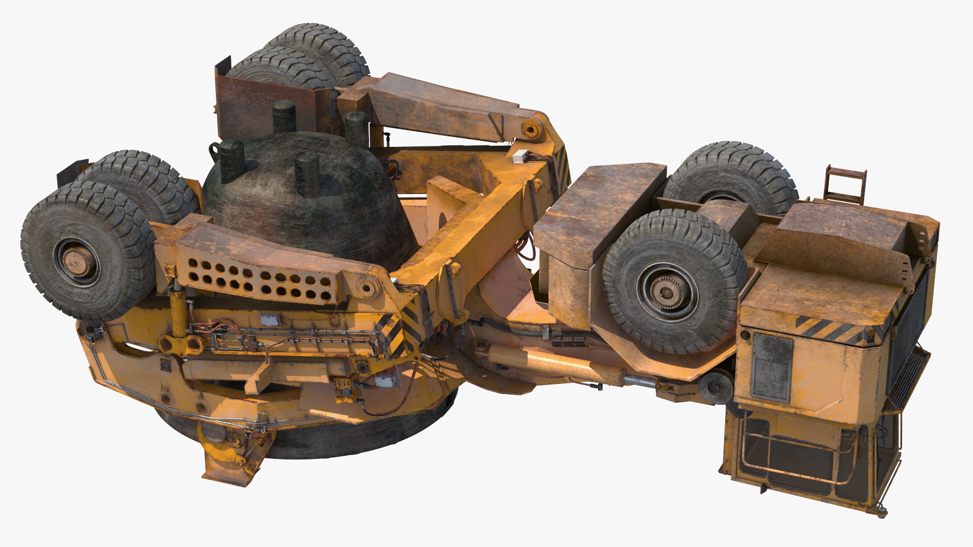 3D model Slag Pot Transporter Used