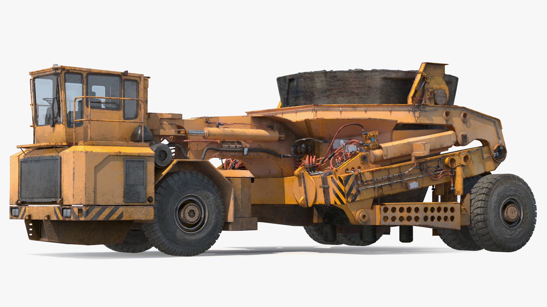 3D model Slag Pot Transporter Used