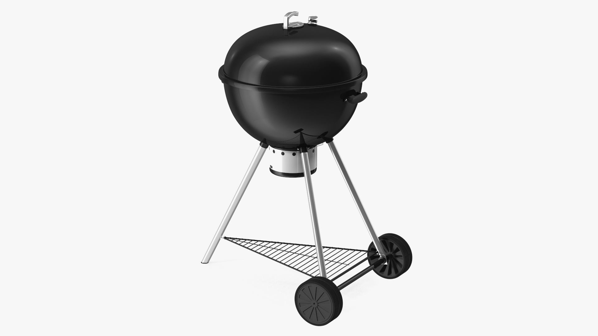 3D Kettle Charcoal Grill