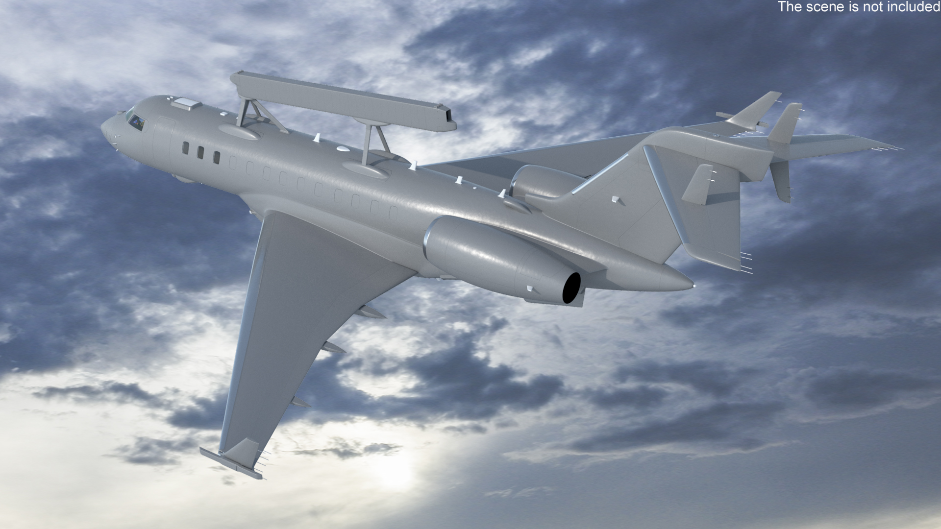 Airborne Early Warning in Flight 3D