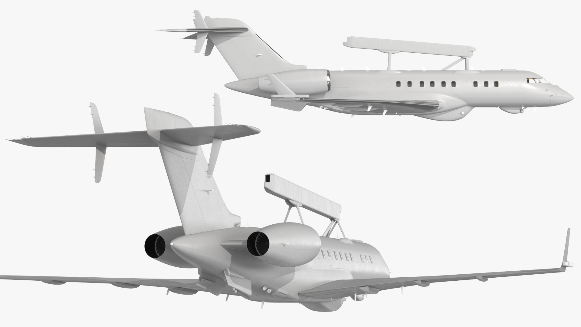 Airborne Early Warning in Flight 3D