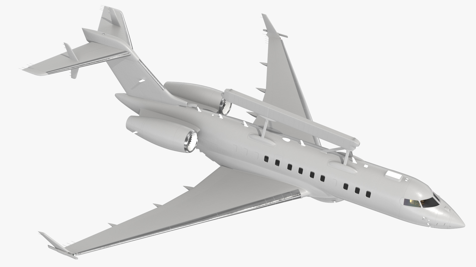 Airborne Early Warning in Flight 3D