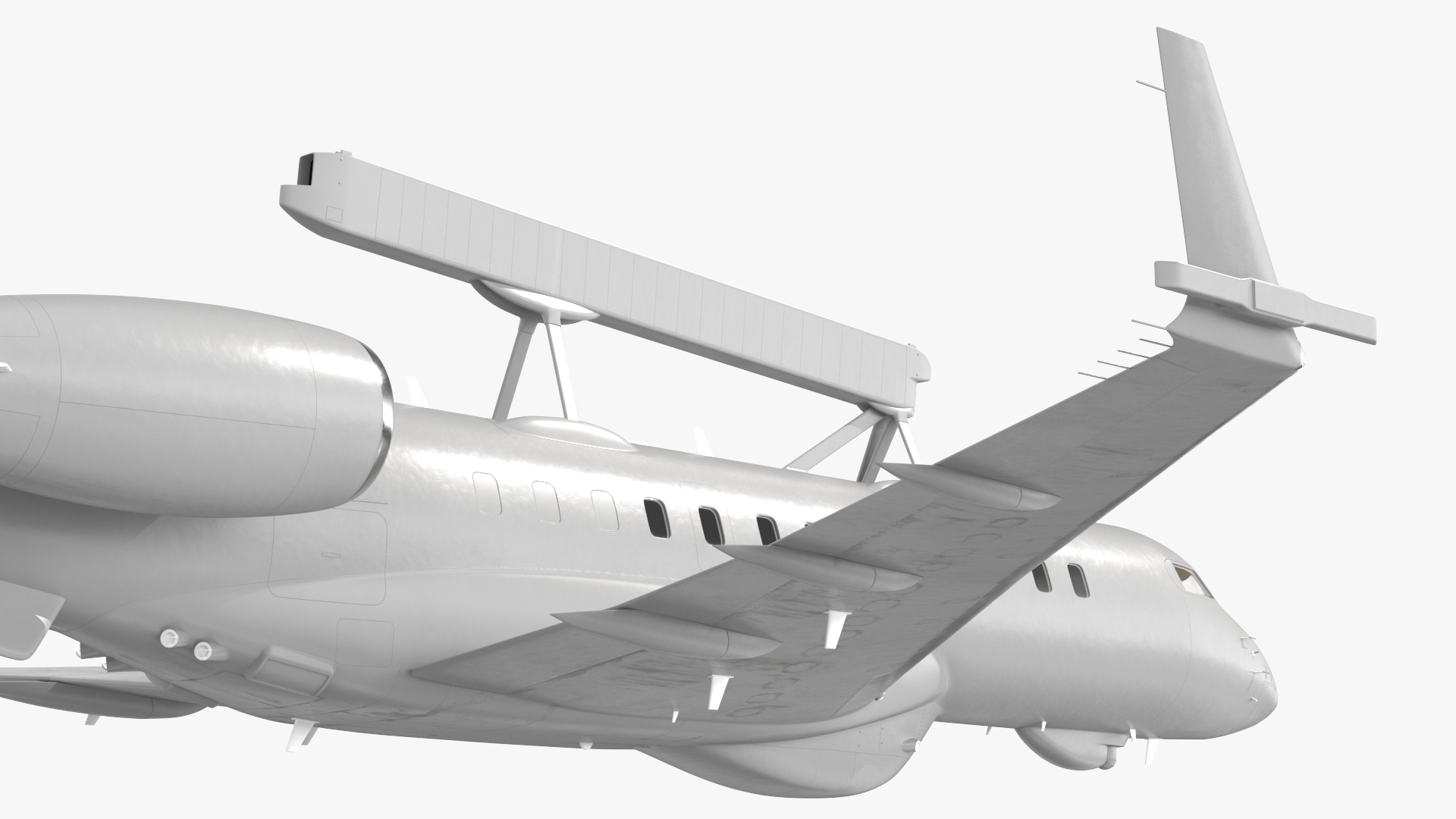 Airborne Early Warning in Flight 3D