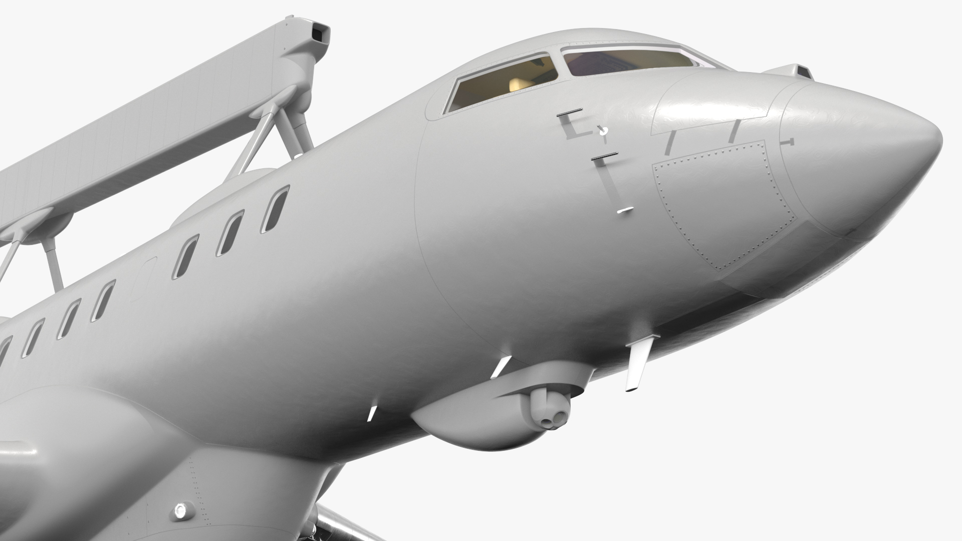 Airborne Early Warning in Flight 3D