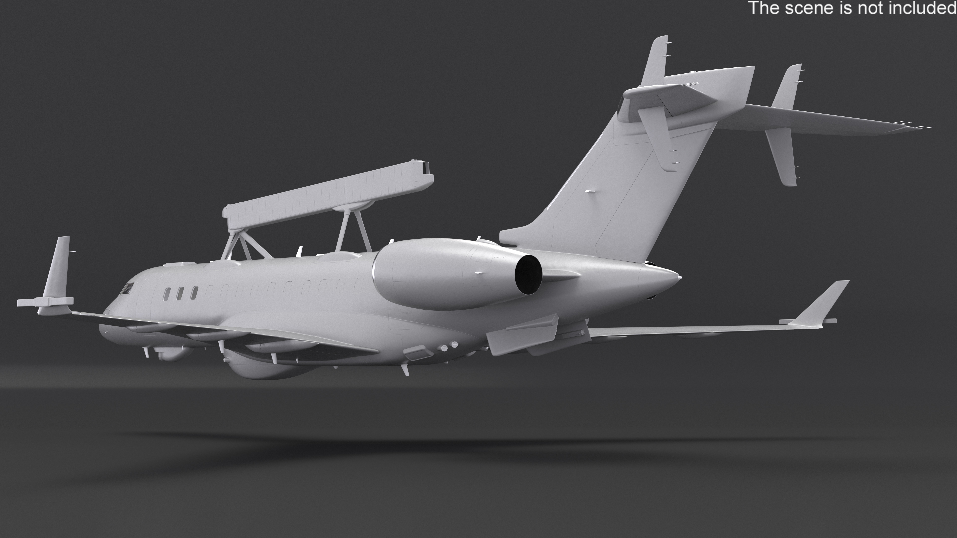 Airborne Early Warning in Flight 3D