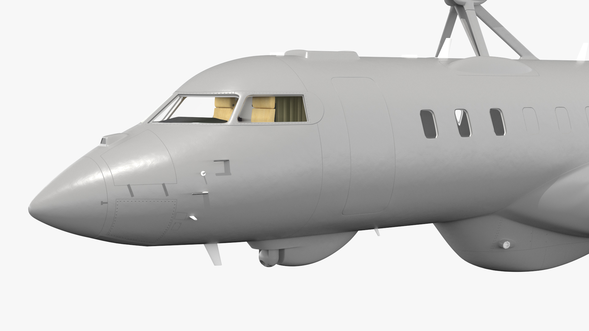 Airborne Early Warning in Flight 3D