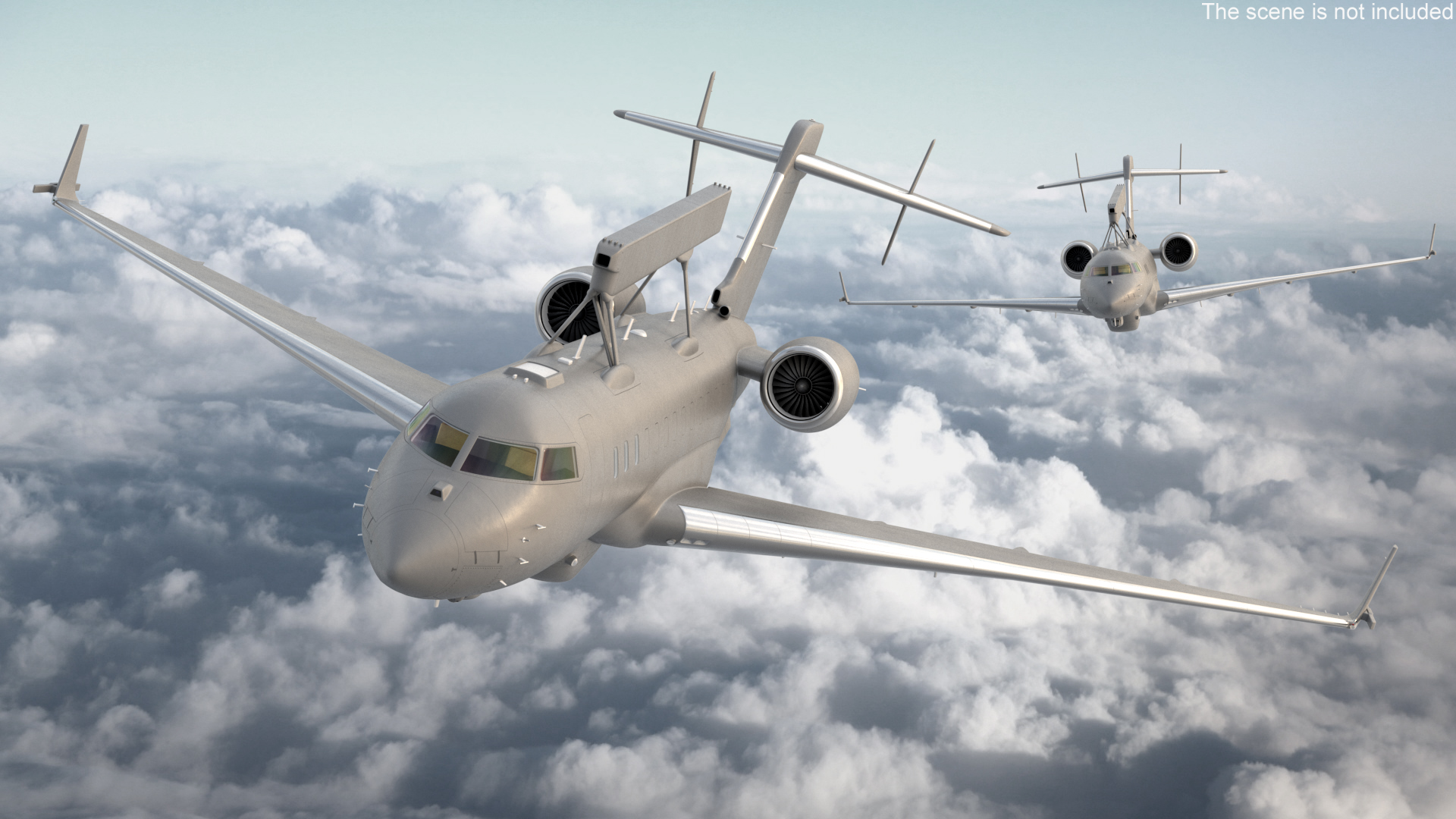 Airborne Early Warning in Flight 3D