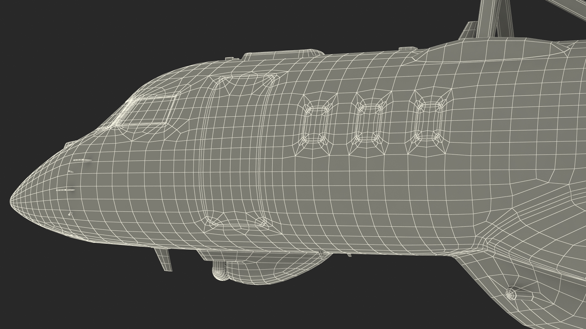 Airborne Early Warning in Flight 3D