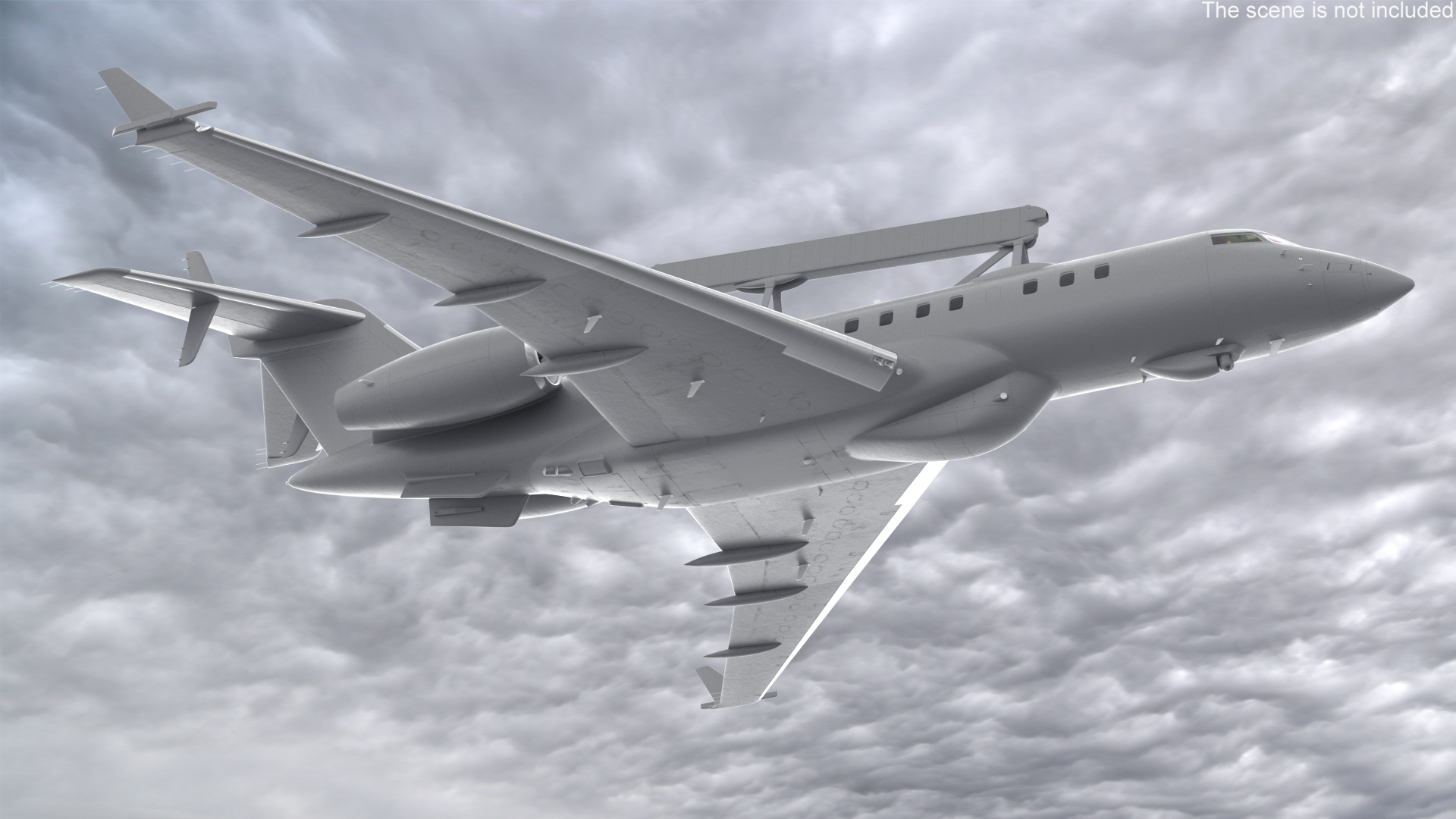 Airborne Early Warning in Flight 3D