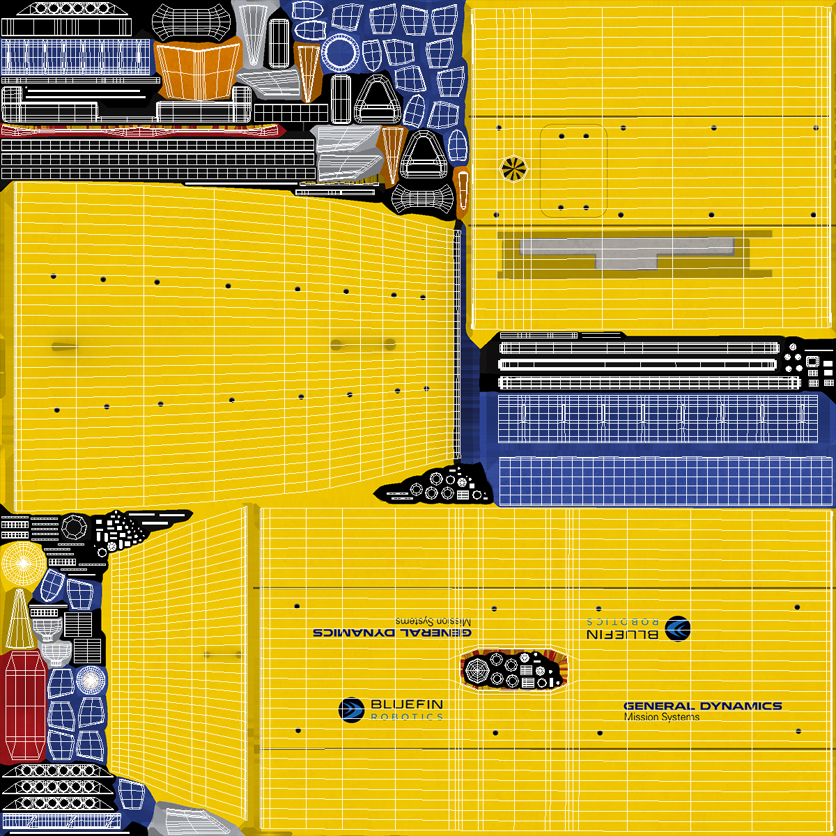 3D Bluefin UUV