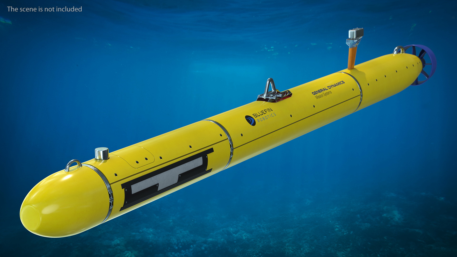 3D Bluefin UUV