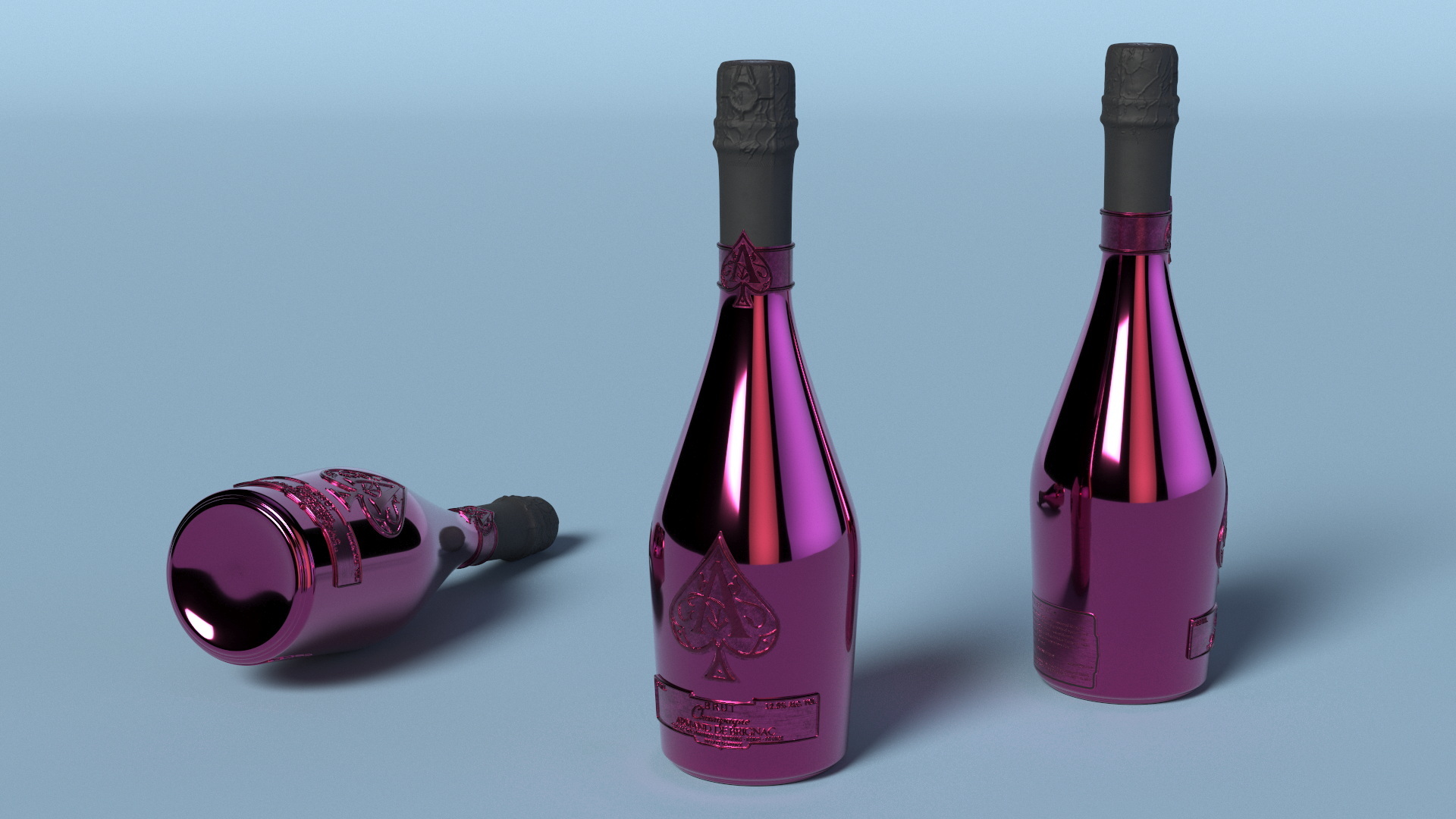 3D Armand de Brignac Demi-Sec