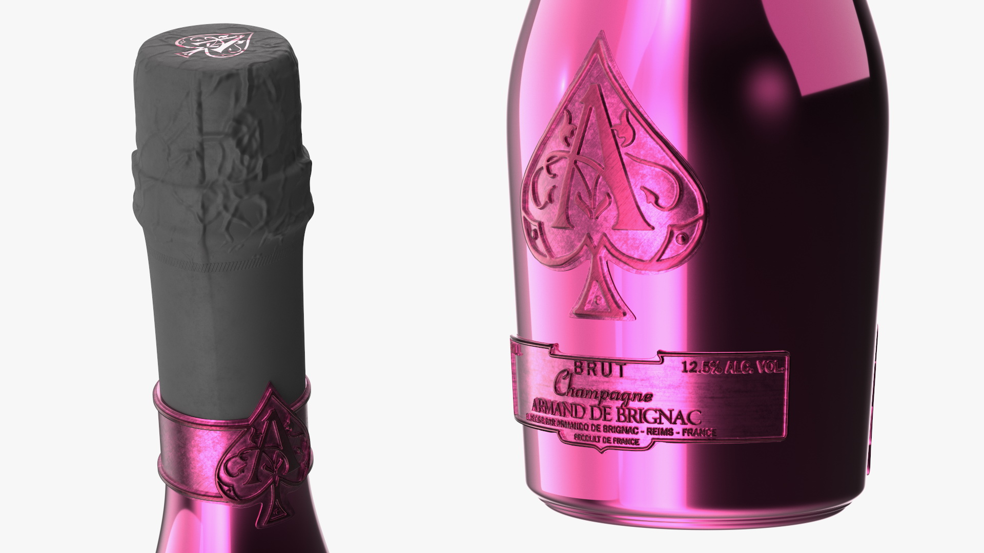 3D Armand de Brignac Demi-Sec