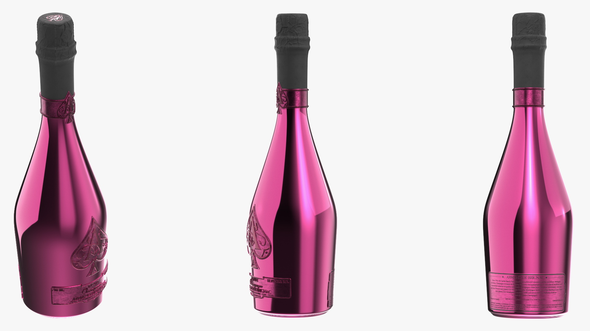 3D Armand de Brignac Demi-Sec