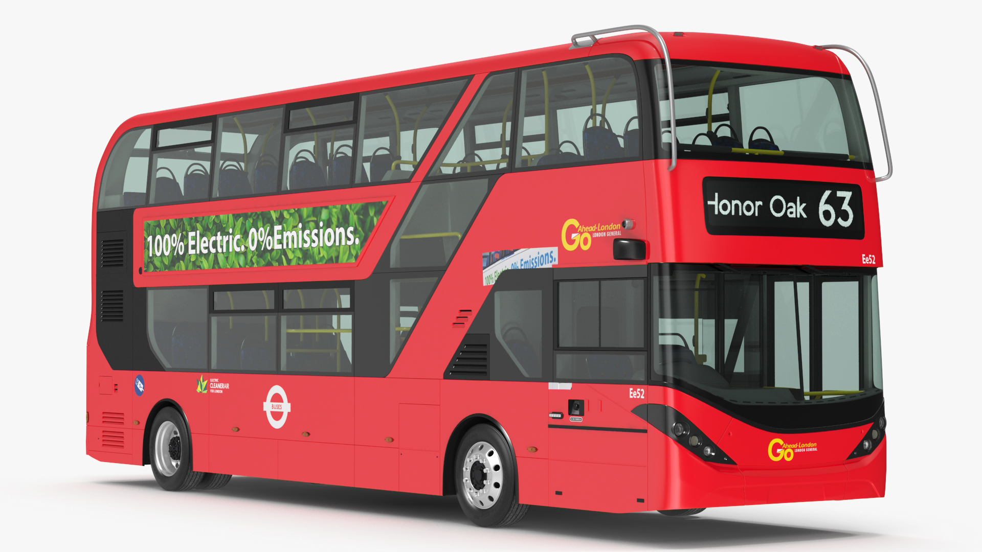 Alexander Dennis BYD 500 Electric Bus 3D