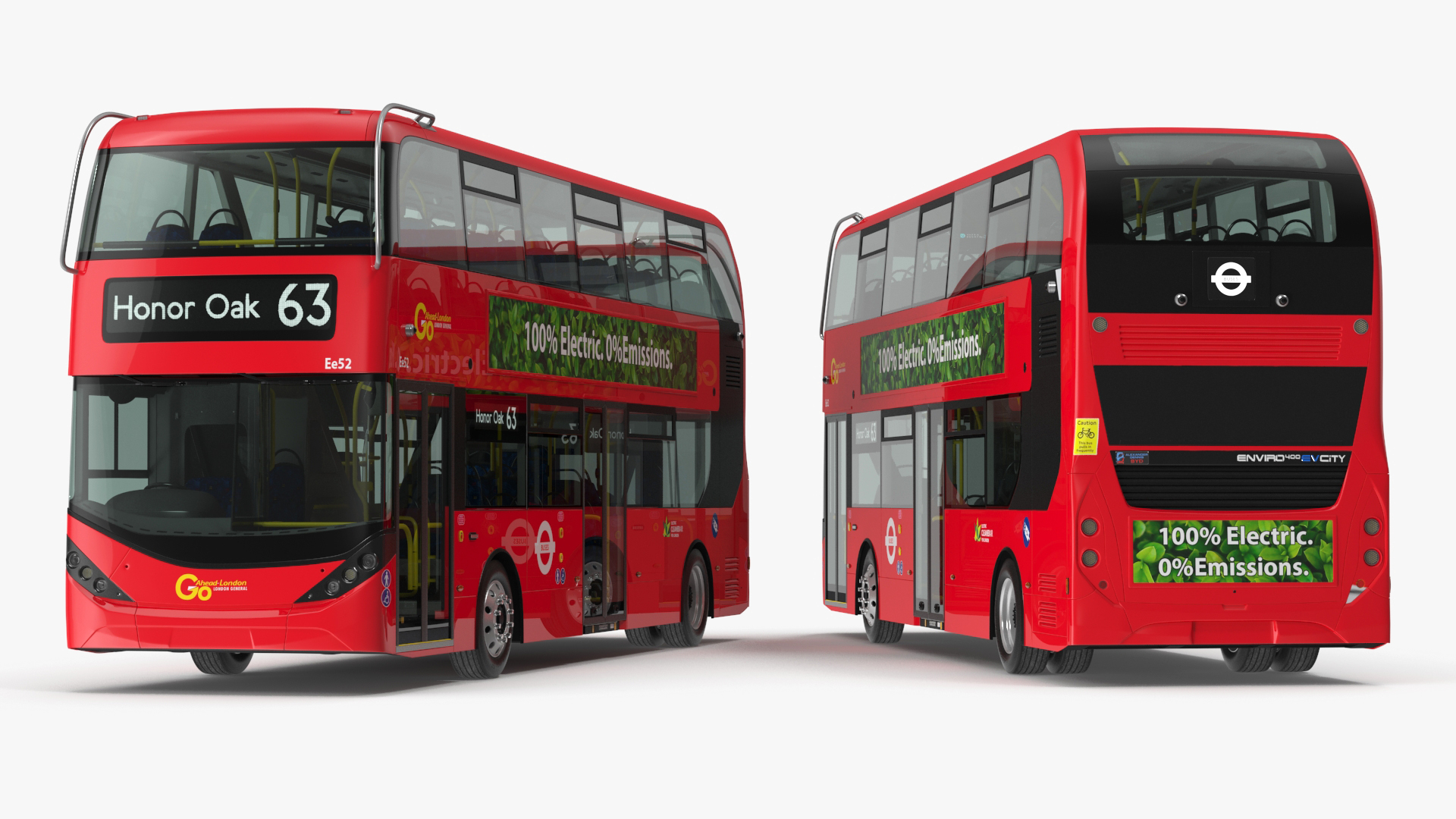 Alexander Dennis BYD 500 Electric Bus 3D