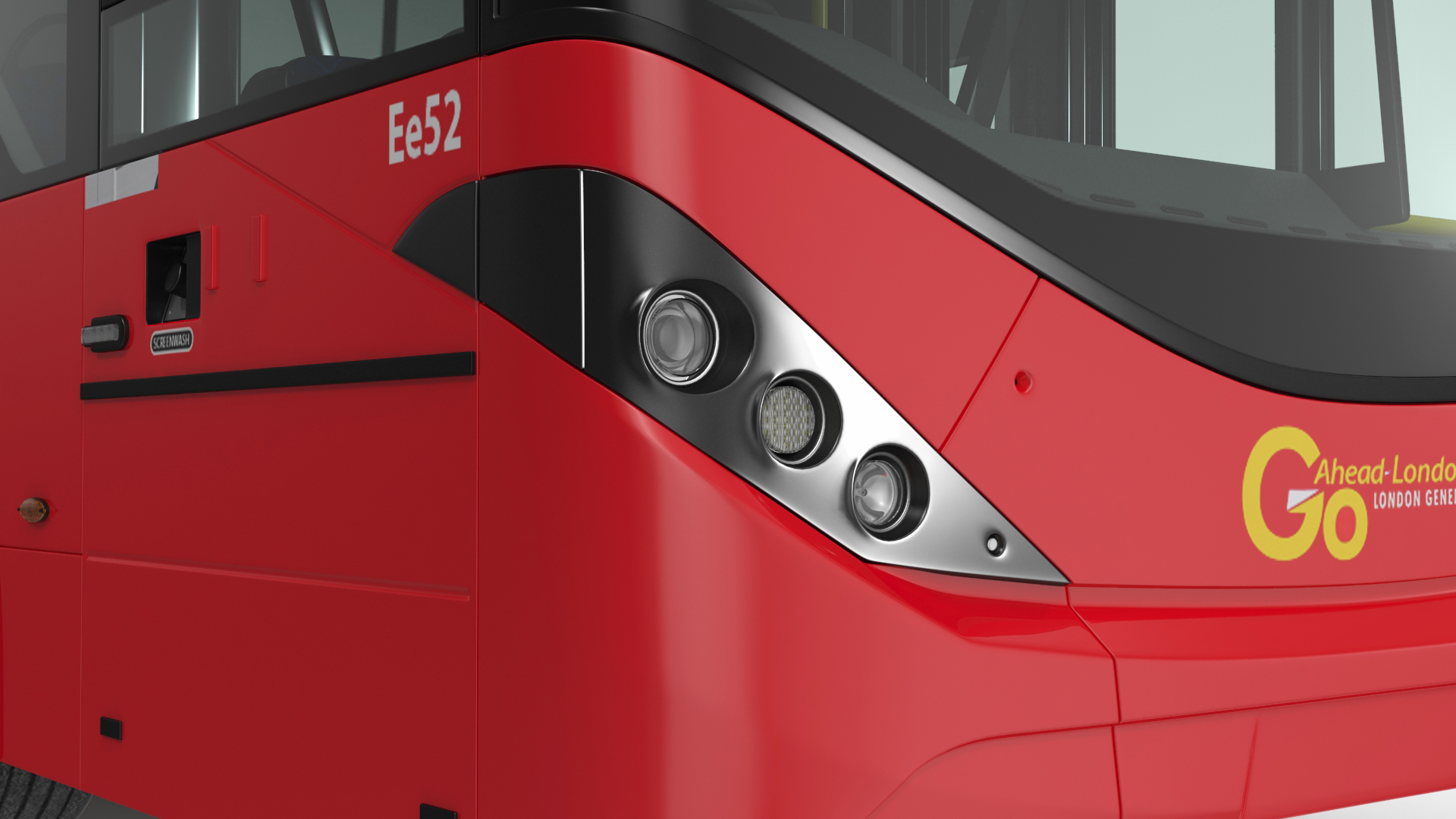 Alexander Dennis BYD 500 Electric Bus 3D