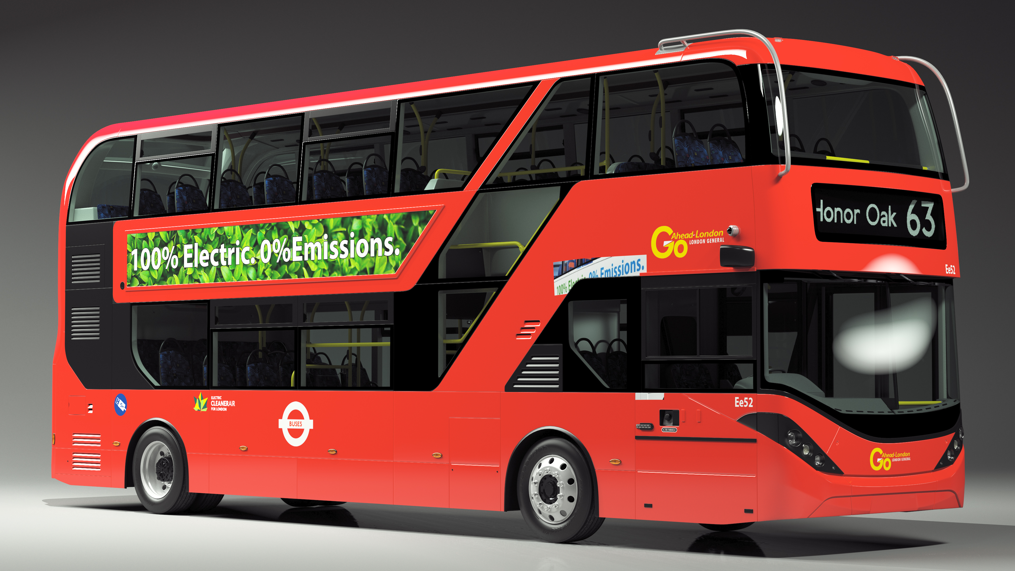 Alexander Dennis BYD 500 Electric Bus 3D