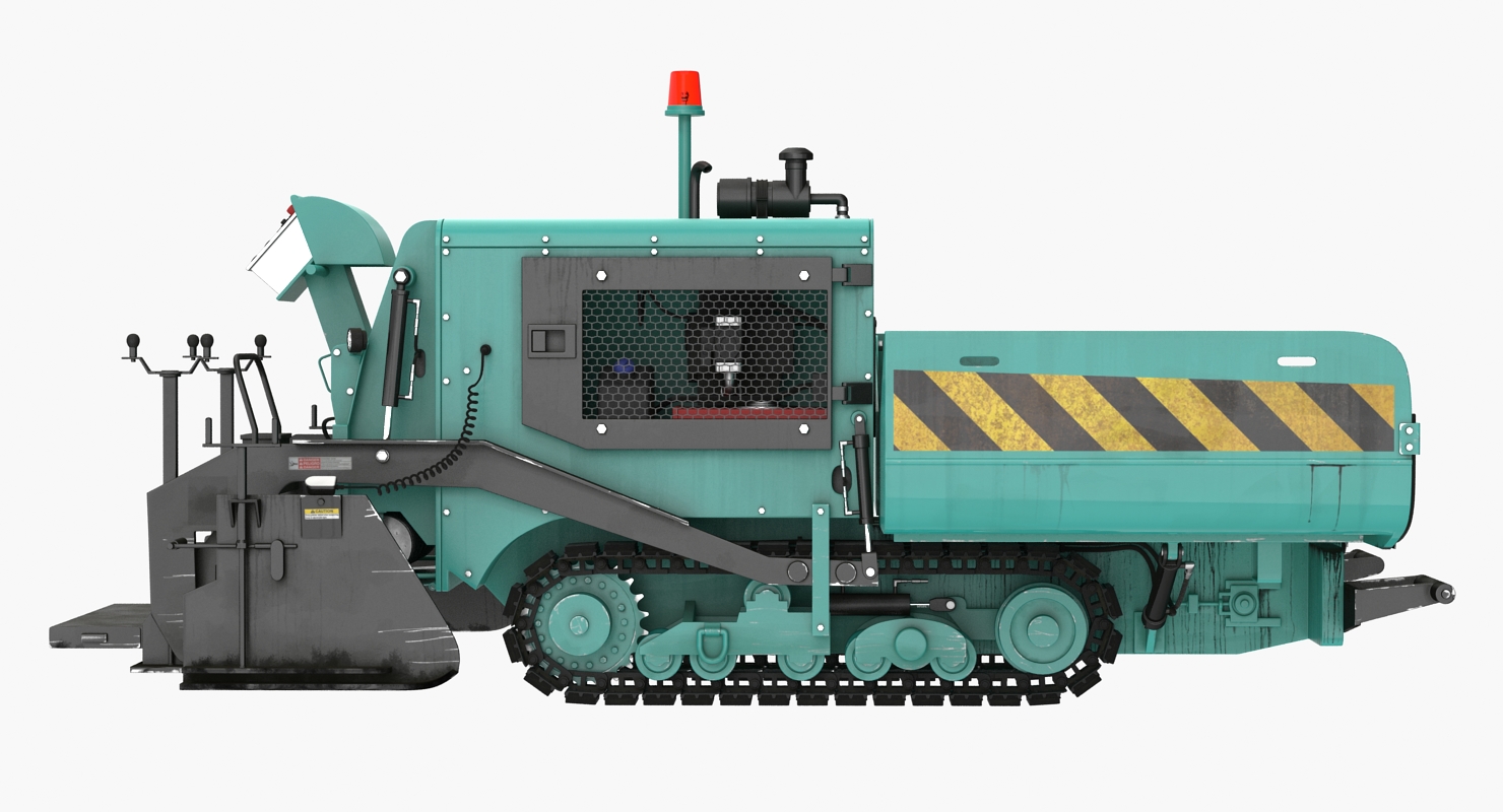 Asphalt Paving Machine 3D