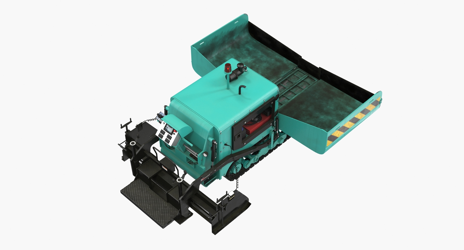 Asphalt Paving Machine 3D