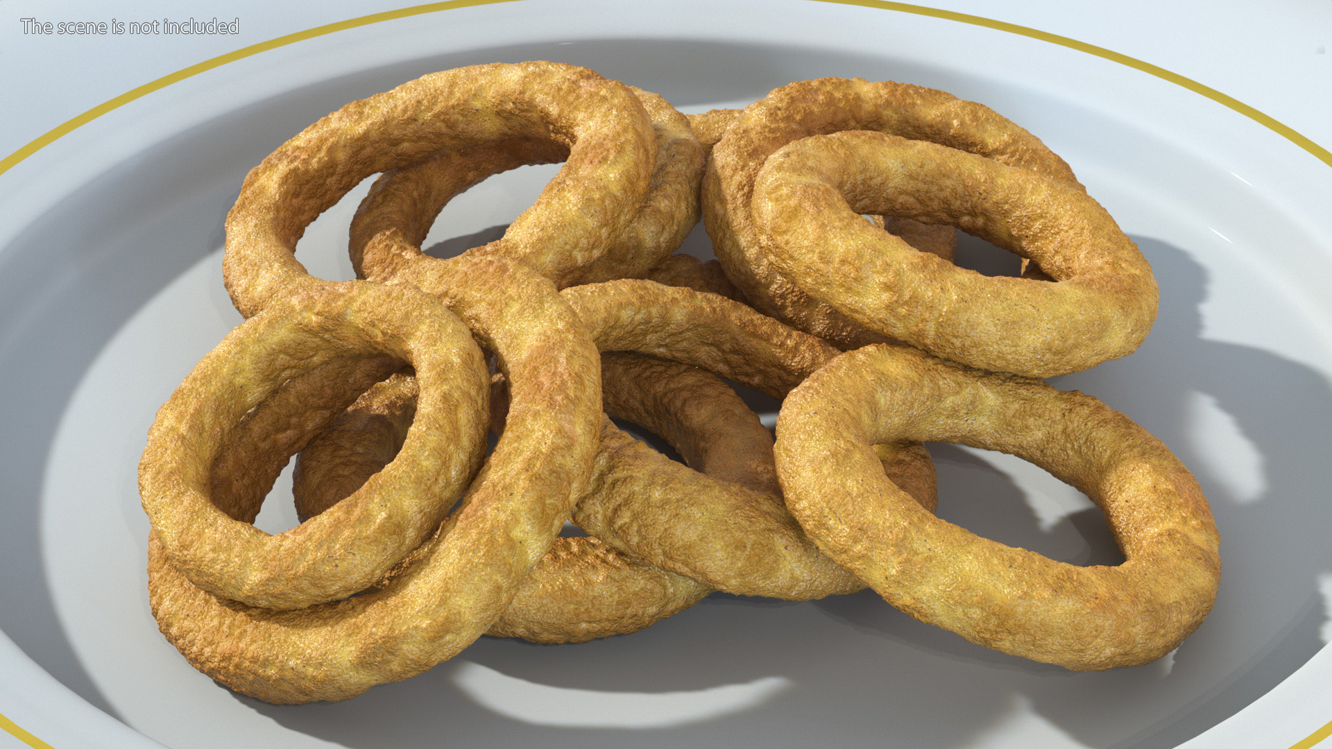 3D Onion Ring Chips