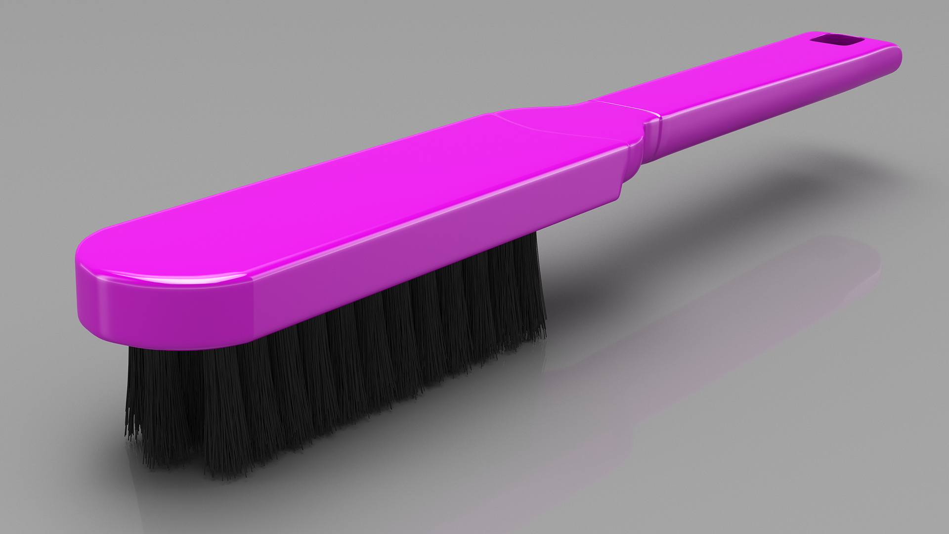 Handheld Cleaning Brush Fur 3D