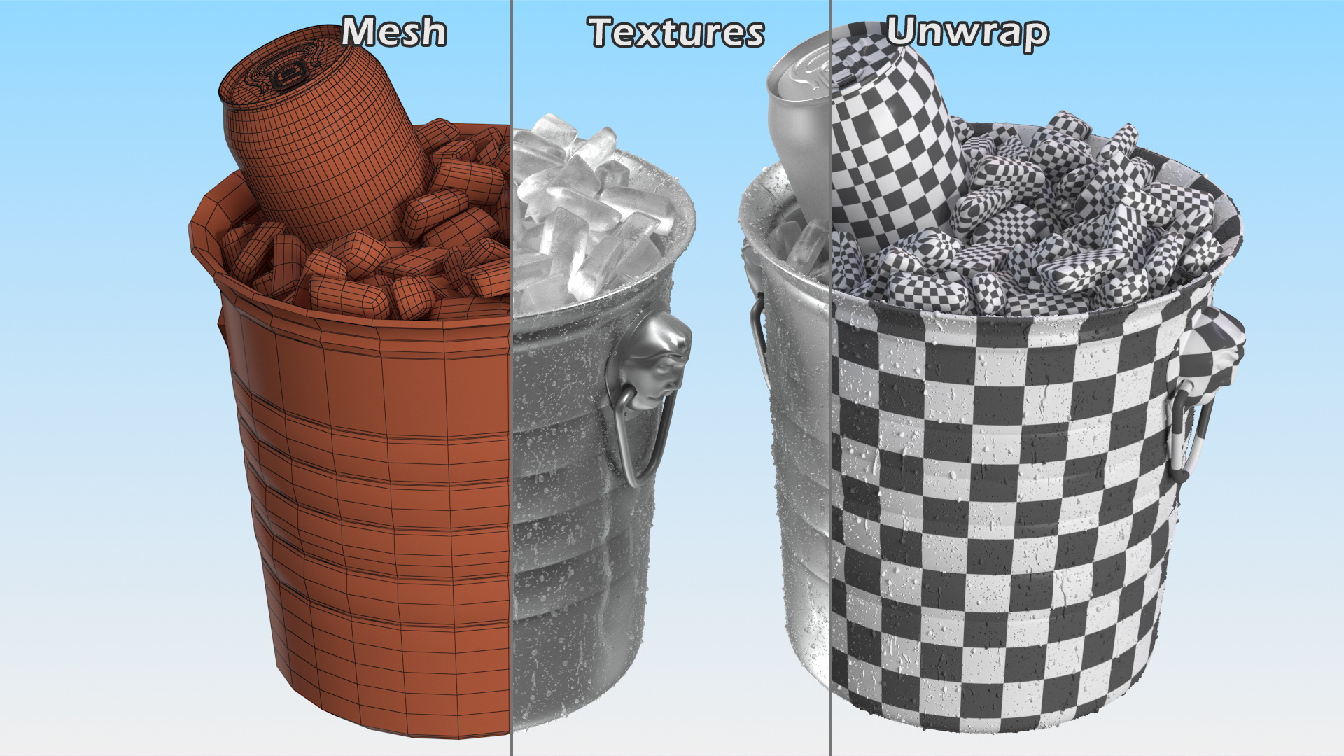 3D model Ice Bucket Soda