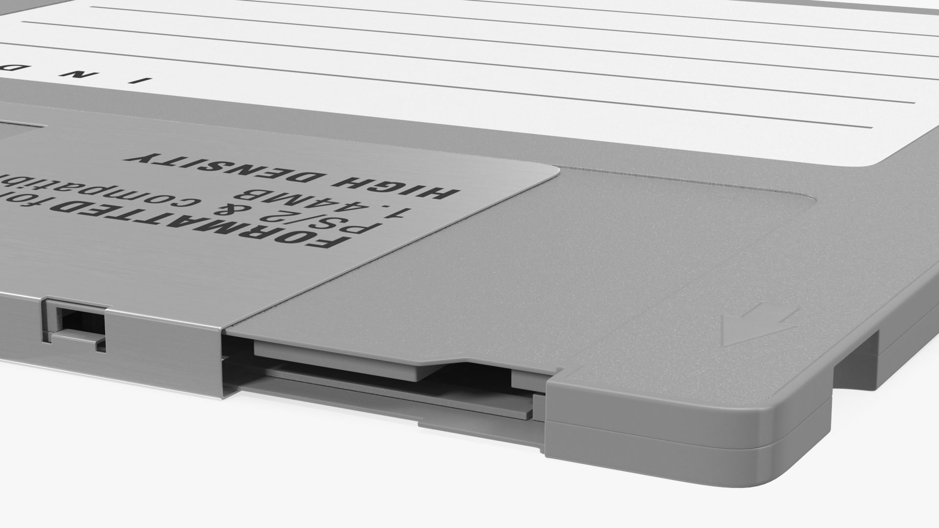 High Density Floppy Disk 3D model