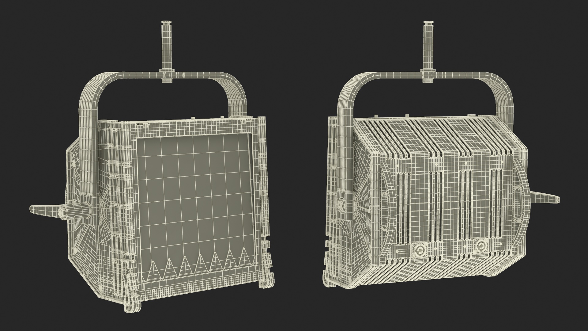 3D Studio Truss Modular Light System model