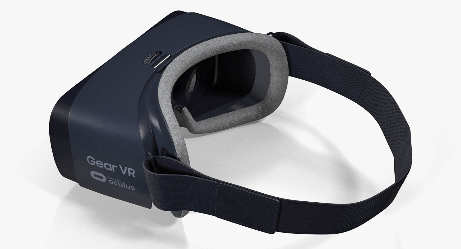 3D model Samsung Gear VR 2017