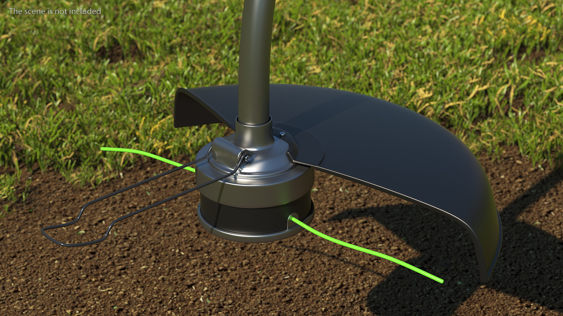 String Lawn Trimmer 3D model