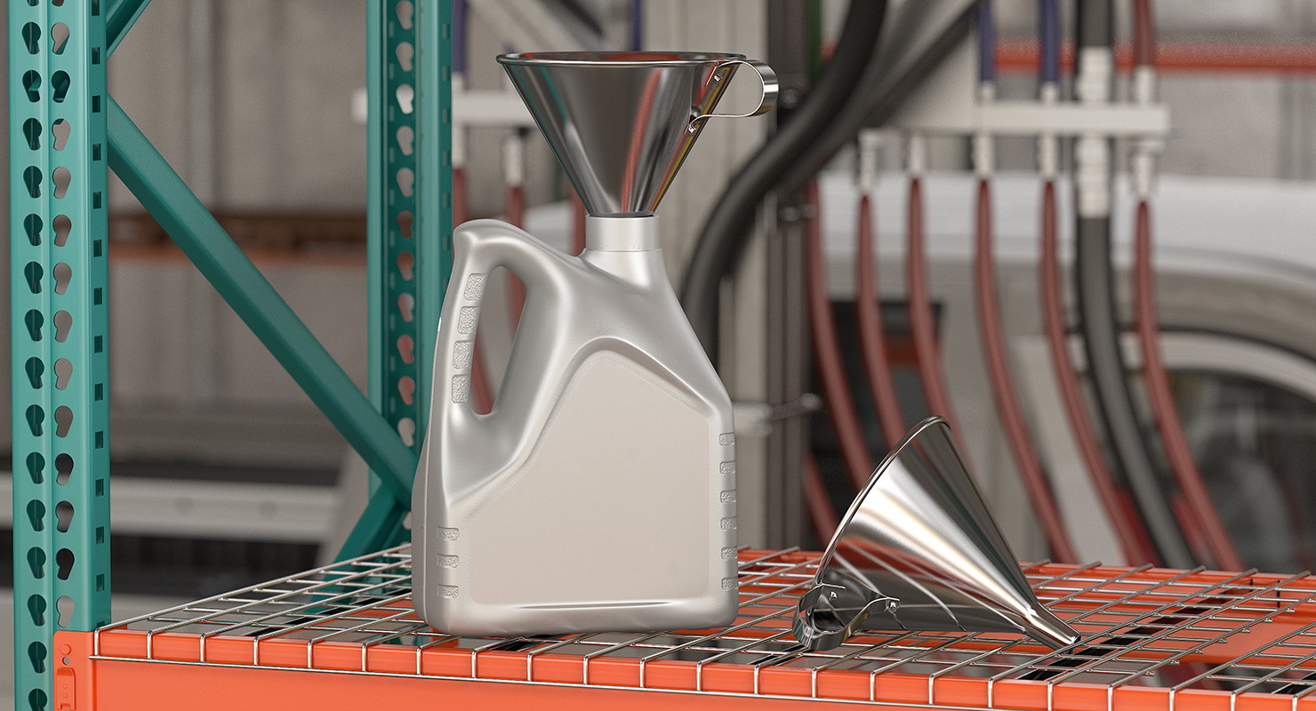 Metal Funnel 3D