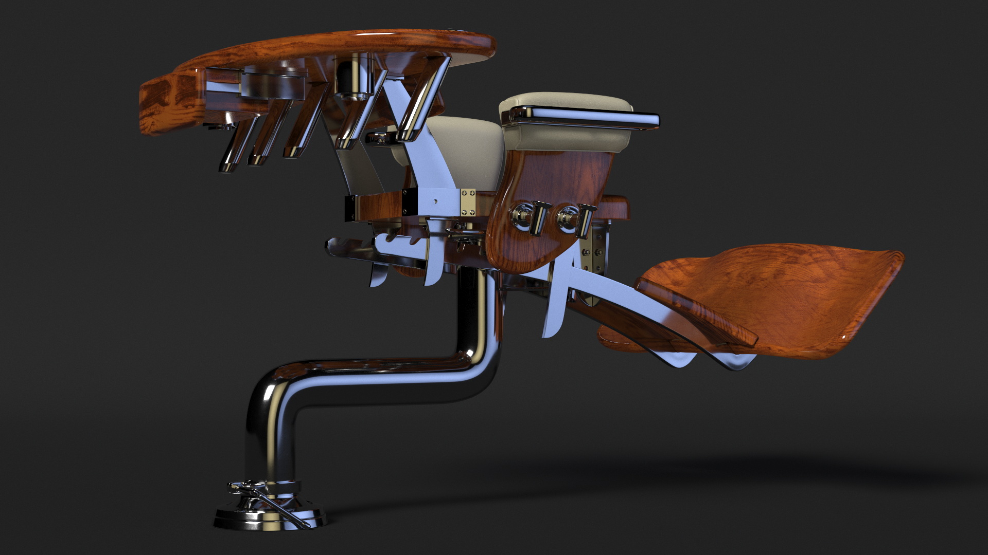 Fishing Fighting Chair 3D