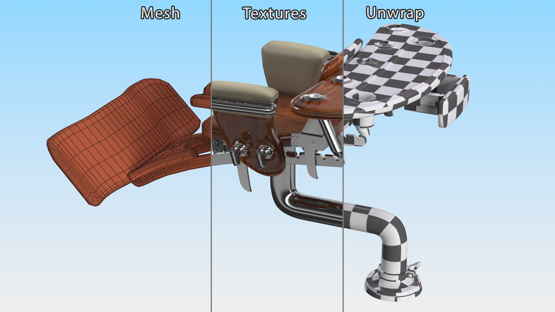 Fishing Fighting Chair 3D