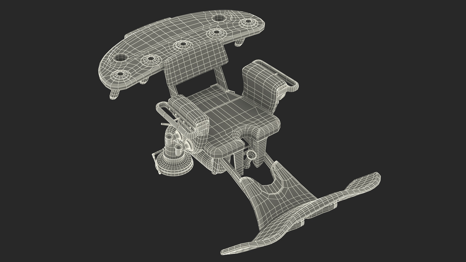 Fishing Fighting Chair 3D