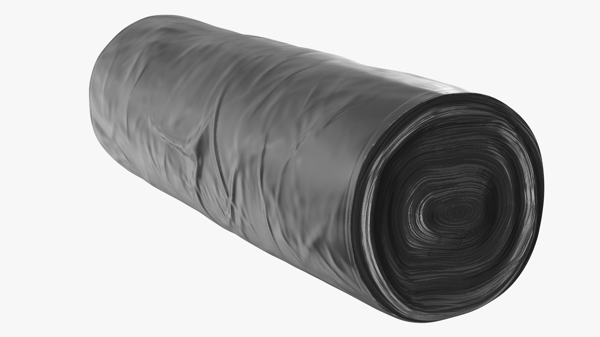 3D model Plastic Garbage Bag Rolls