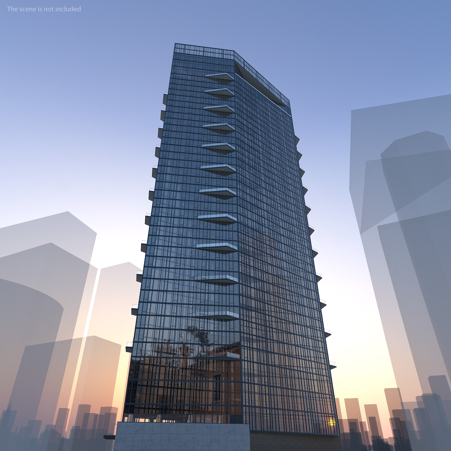 Summit NYC Building 3D model