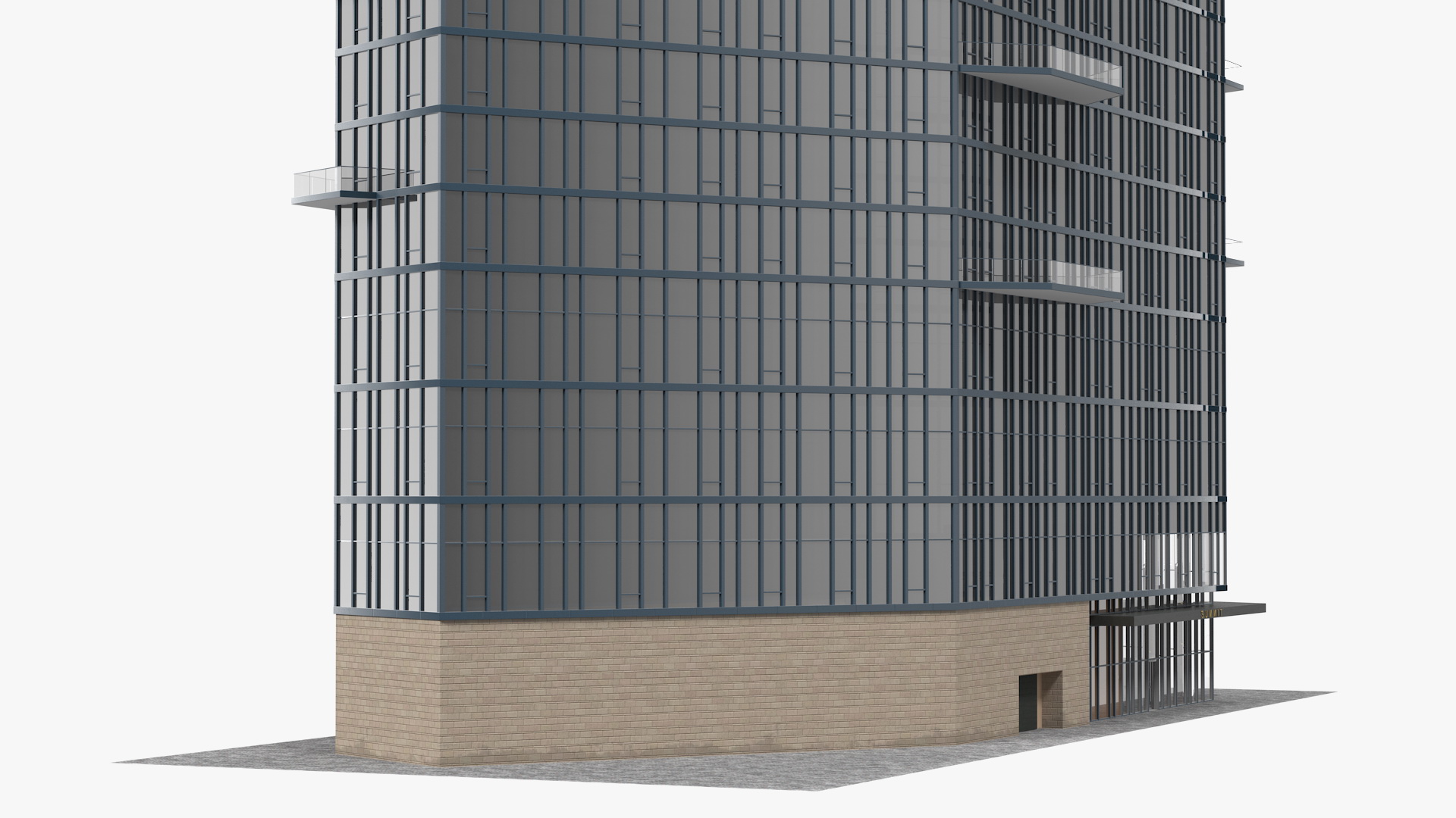 Summit NYC Building 3D model