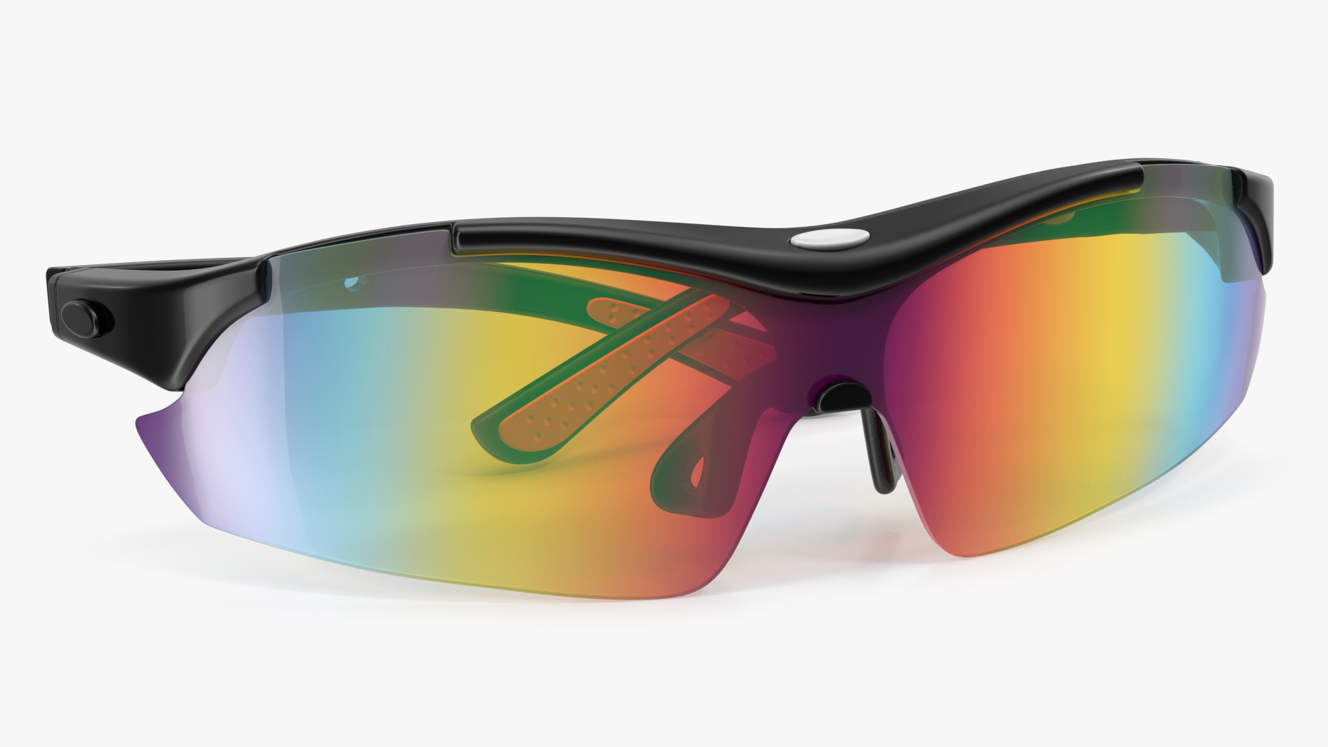 3D model Sport Eyeglass with Rainbow Glasses