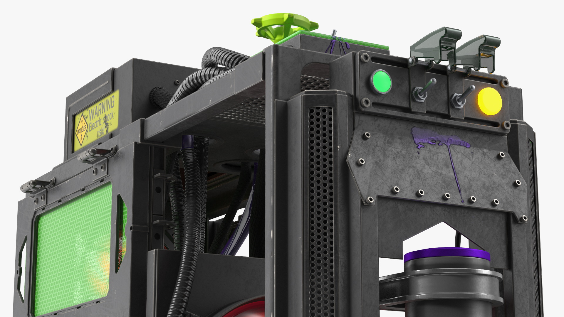 3D model Cyberpunk Style Gaming PC