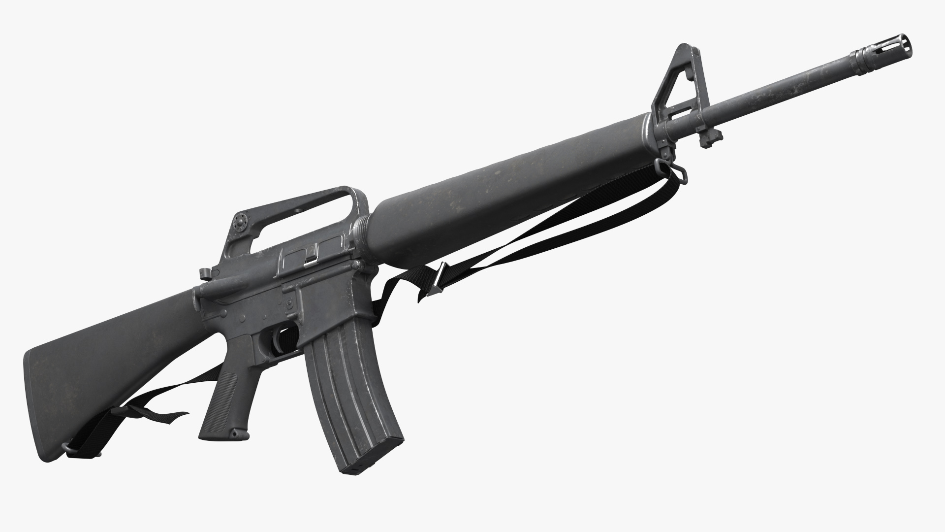 3D Tactical Assault Rifle M16