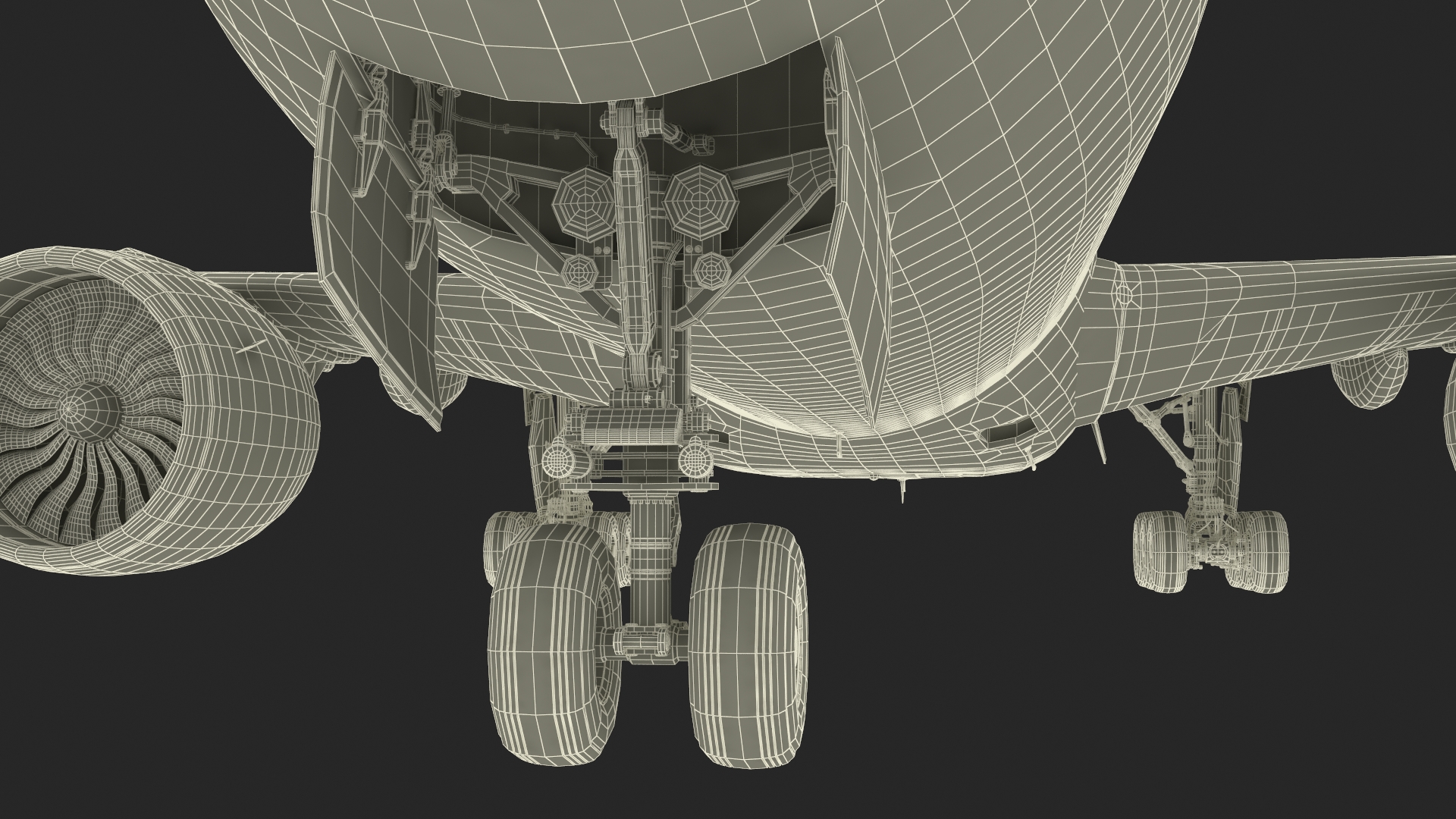 3D Boeing 777-200 Passenger Aircraft model