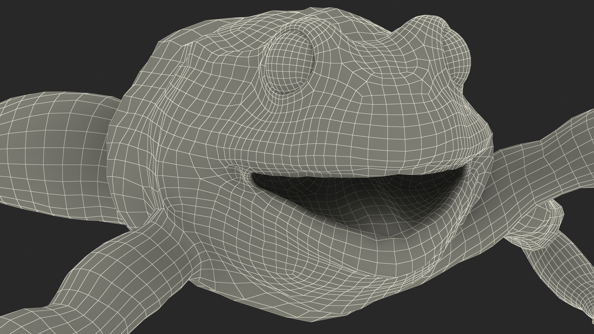 Froglet Rigged 3D model