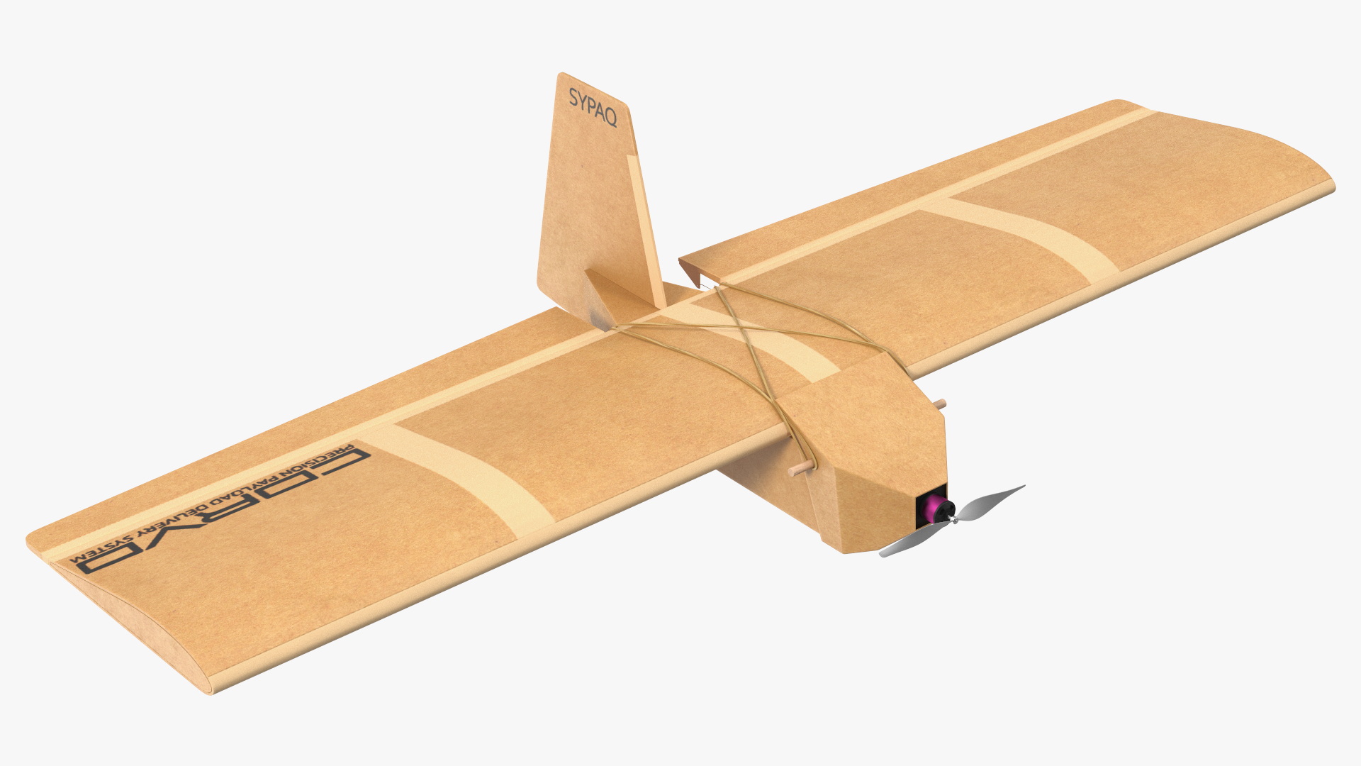 3D Logistics Cardboard Drone SYPAQ