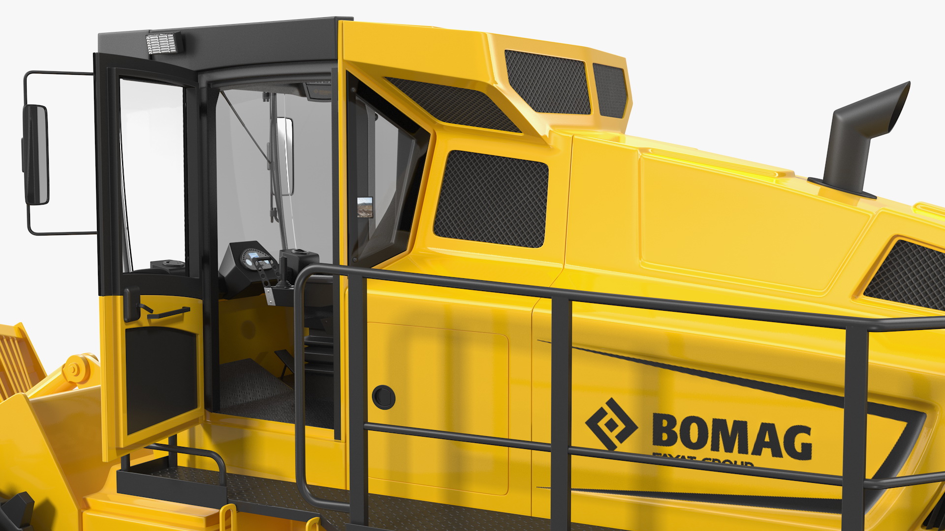 3D Bomag BC 473 RB5 Refuse Compactor model